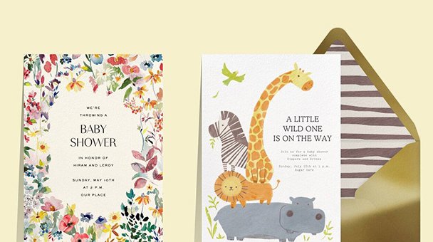 Baby Shower & Annaprashan Invitation Designs - AAMANTRAN